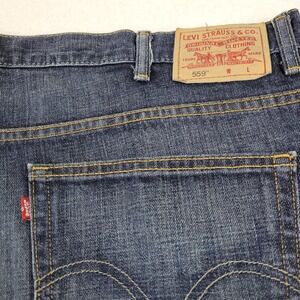 Levis 559 Relaxed Straight Jeans Mens 48 x 30 Measures 47 x 29 100% Cotton Mexco